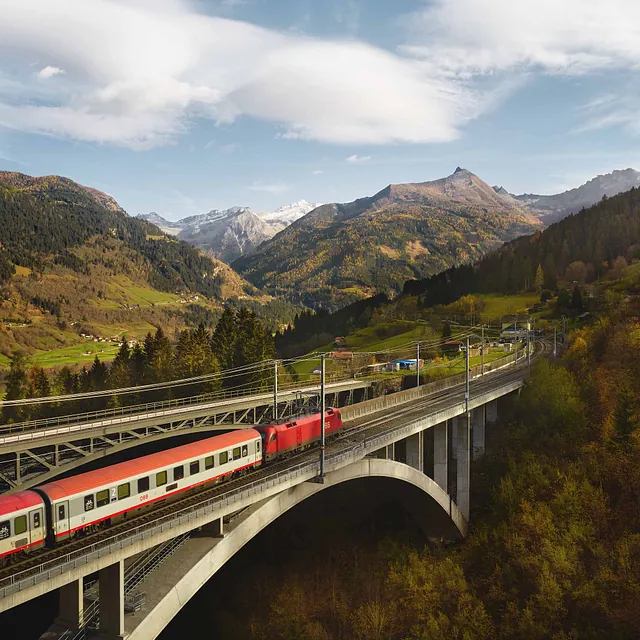 Zuganreise ins Gasteinertal