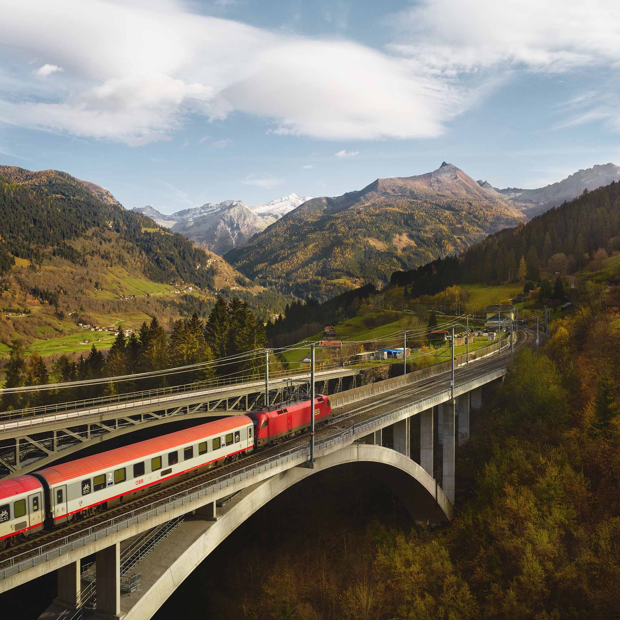 Zuganreise ins Gasteinertal